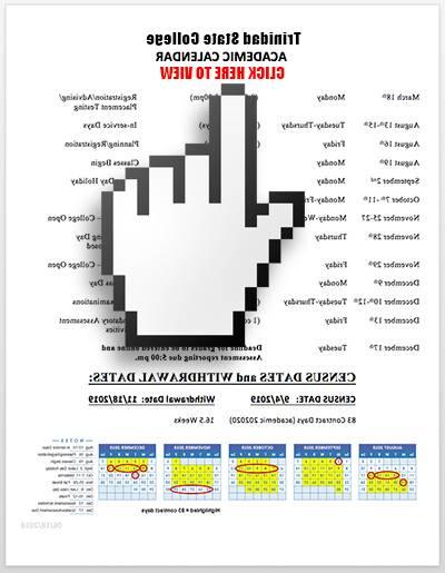 Academic Calendar PDF link image